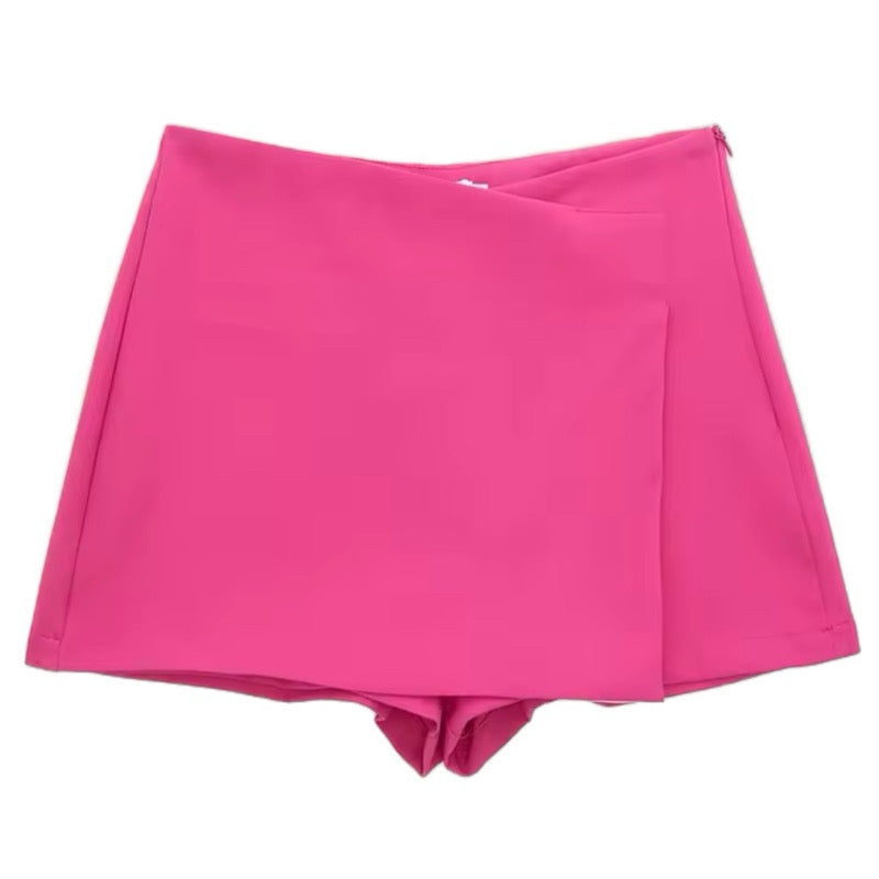 CARMEN ZIPPER SKIRT SHORTS