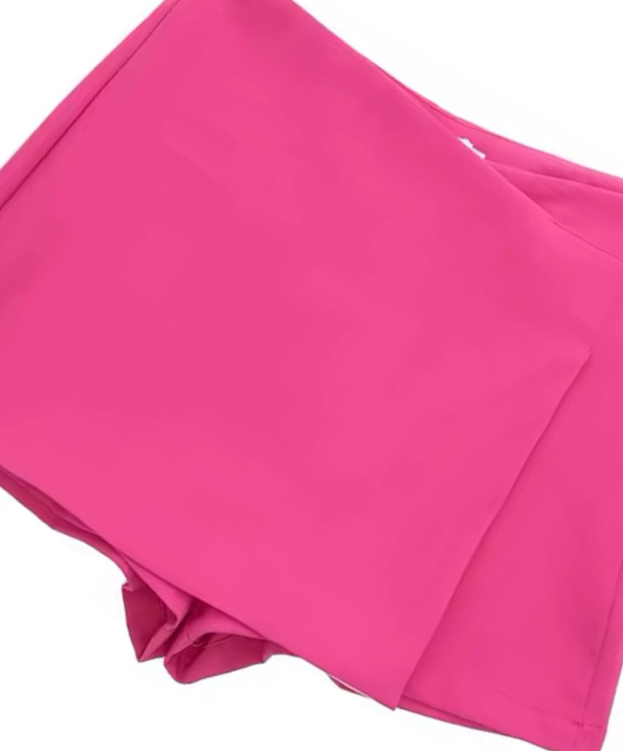 CARMEN ZIPPER SKIRT SHORTS