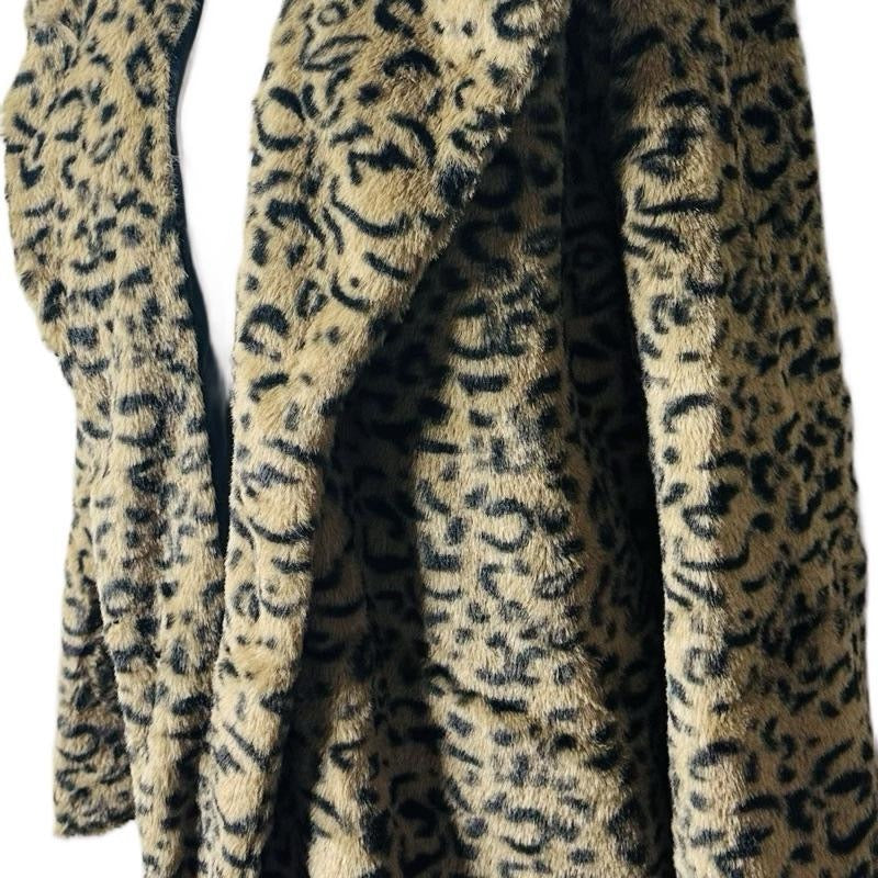 CATHLEEN WOMEN’S LEOPARD PRINT COAT