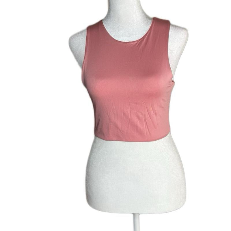 GIZEM PINK CROP TOP