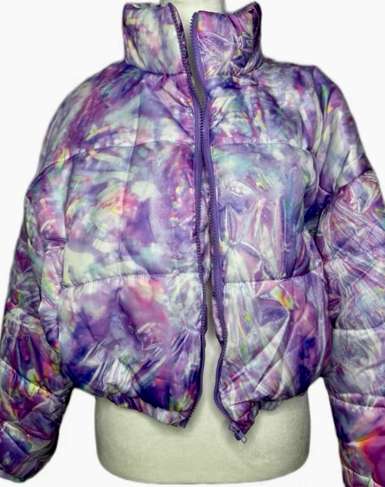 MIKA MULTI COLOURED PUFFER JACKET