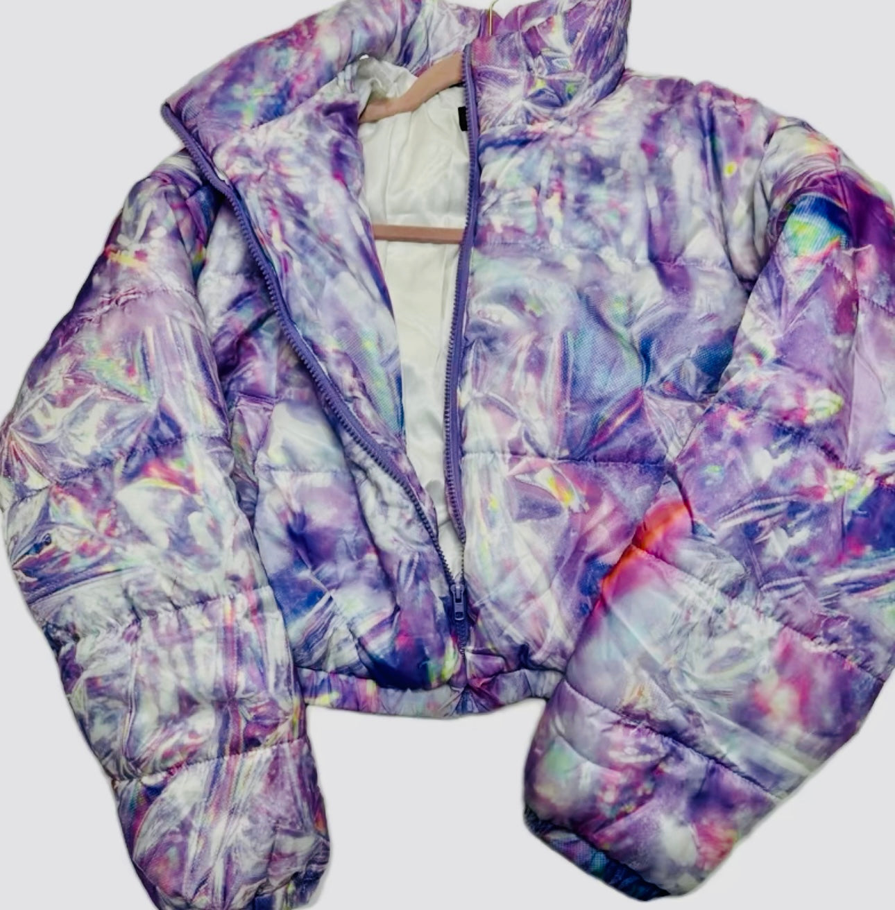 MIKA MULTI COLOURED PUFFER JACKET