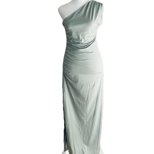 AUDREY LONG DRESS ONE SHOULDER