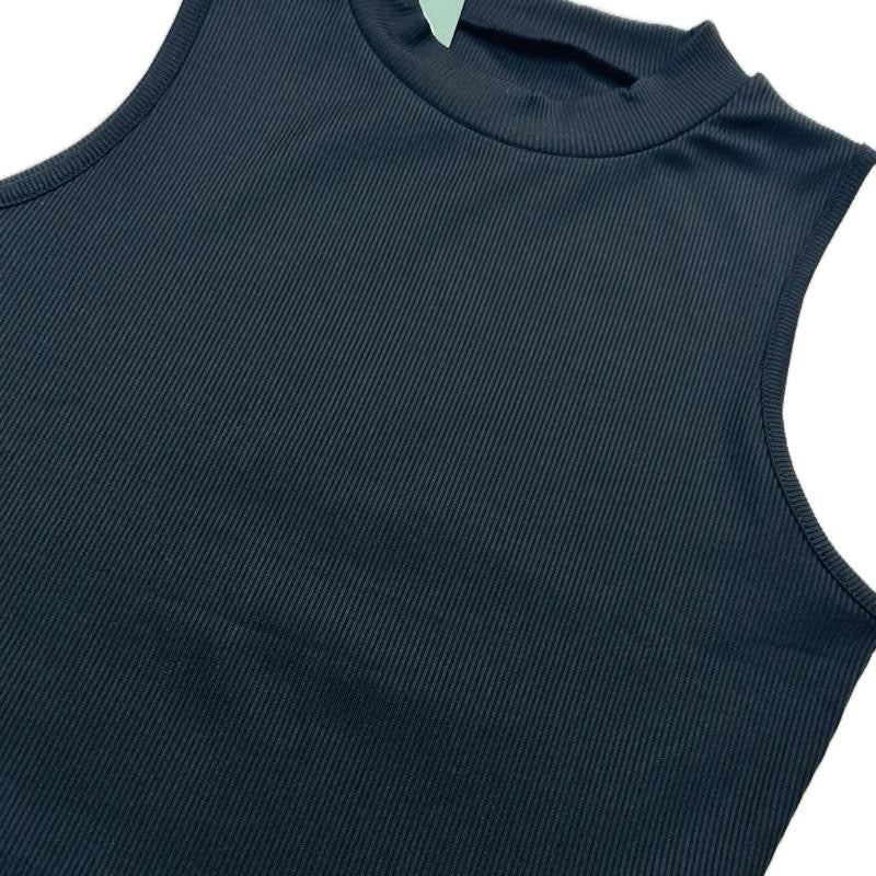 EDNA MOCK NECK CROP TOP