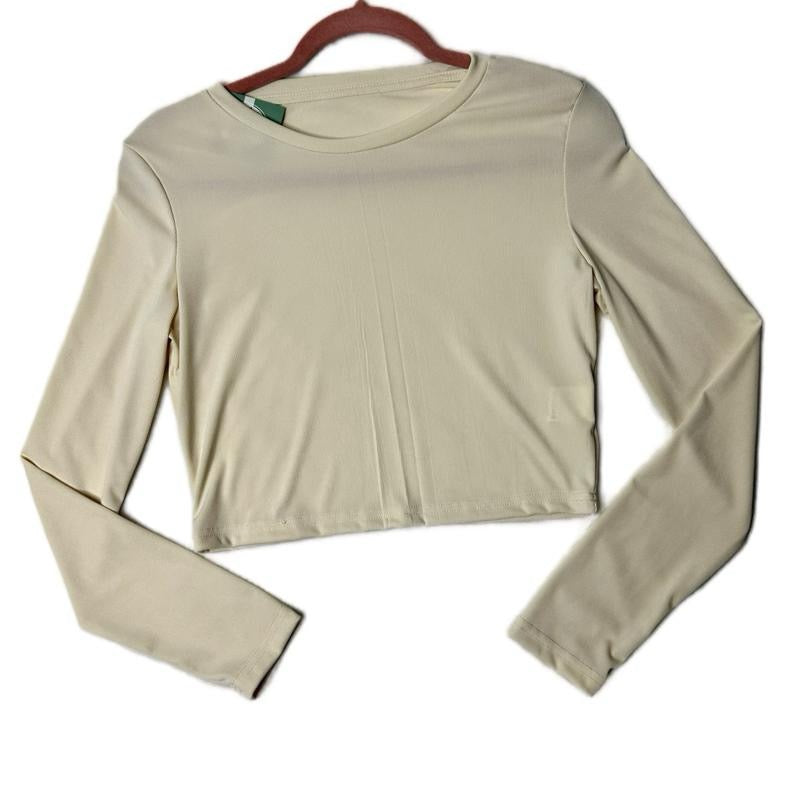 SUZY LONG SLEEVE CROP TOP