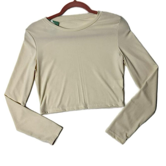 SUZY LONG SLEEVE CROP TOP