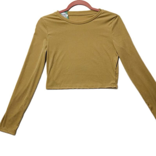 HANNA LONG SLEEVE CROP TOP