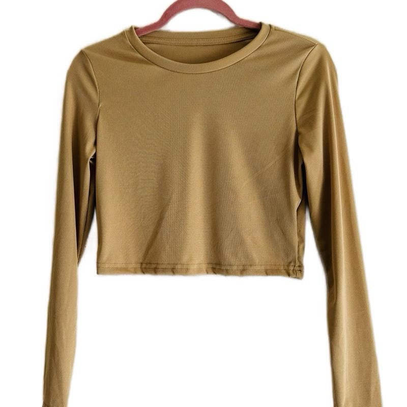 HANNA LONG SLEEVE CROP TOP