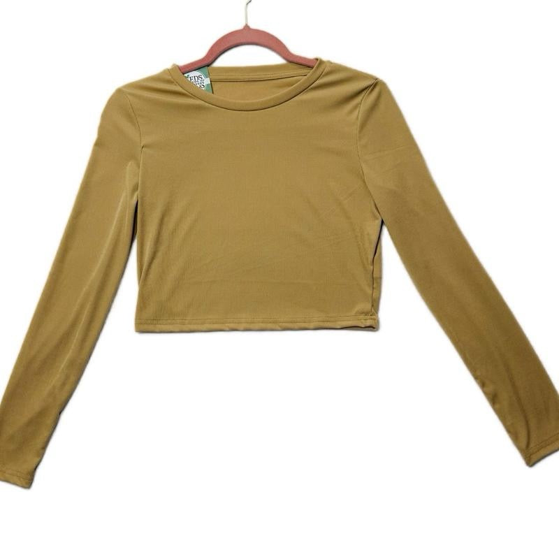 HANNA LONG SLEEVE CROP TOP