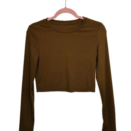 JAS LONG SLEEVE CROP TOP