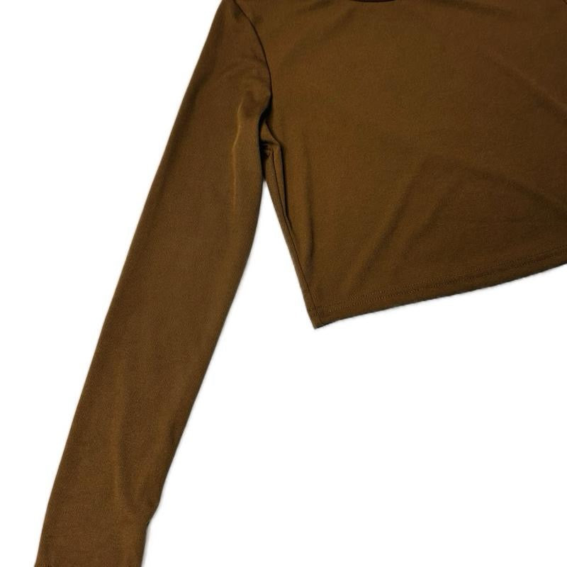 JAS LONG SLEEVE CROP TOP